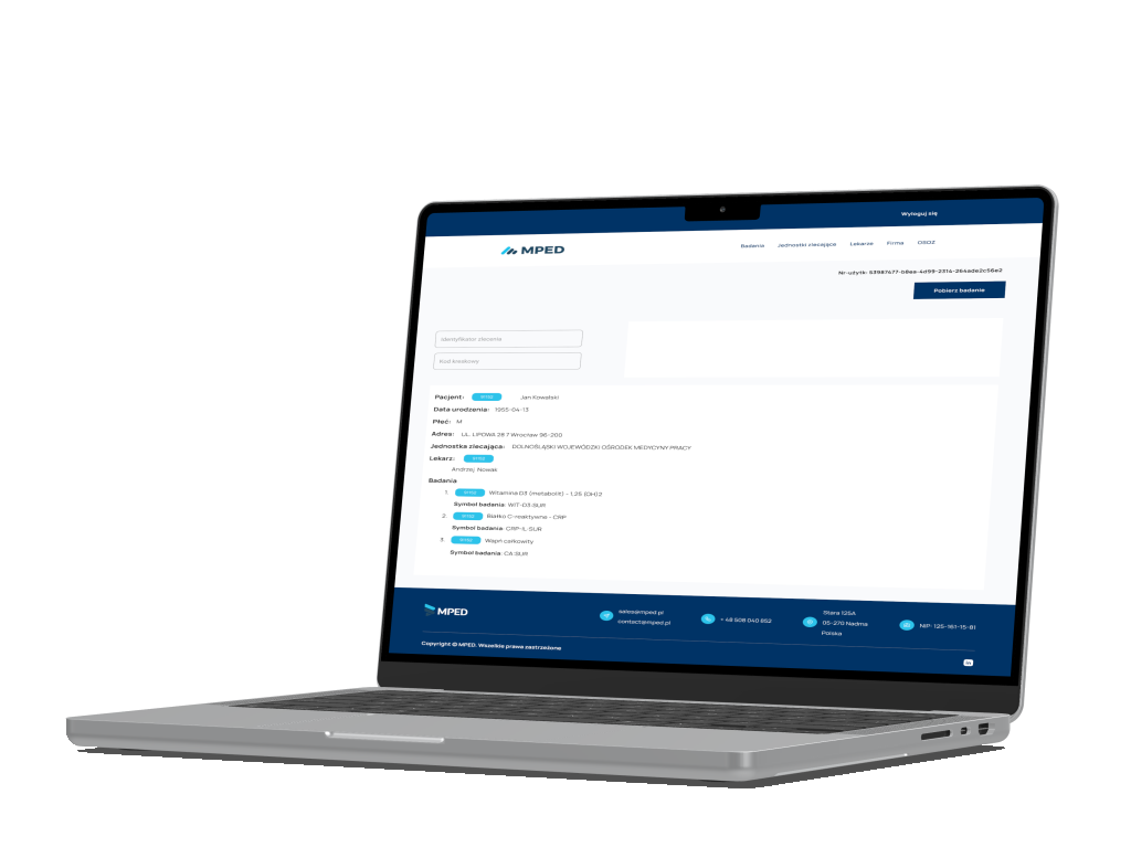 LIS and HIS integration case study interface